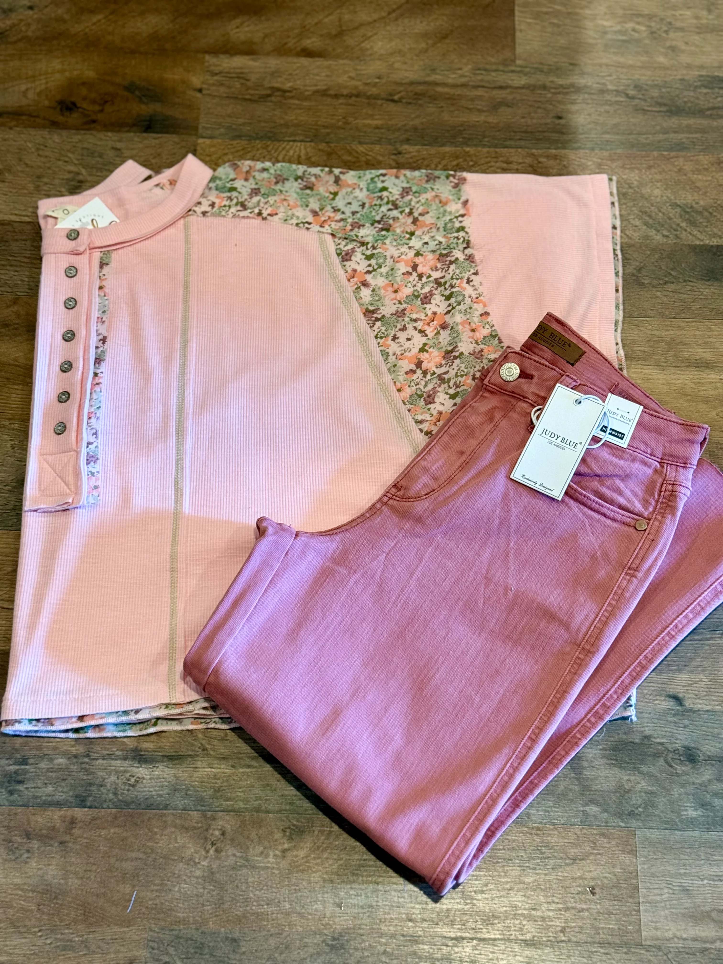 Hope Floral Patch Top - Image 3