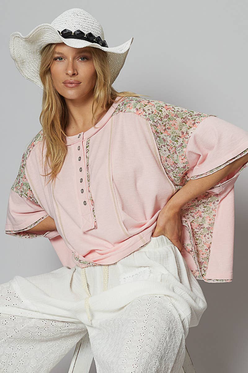 Hope Floral Patch Top - Image 4