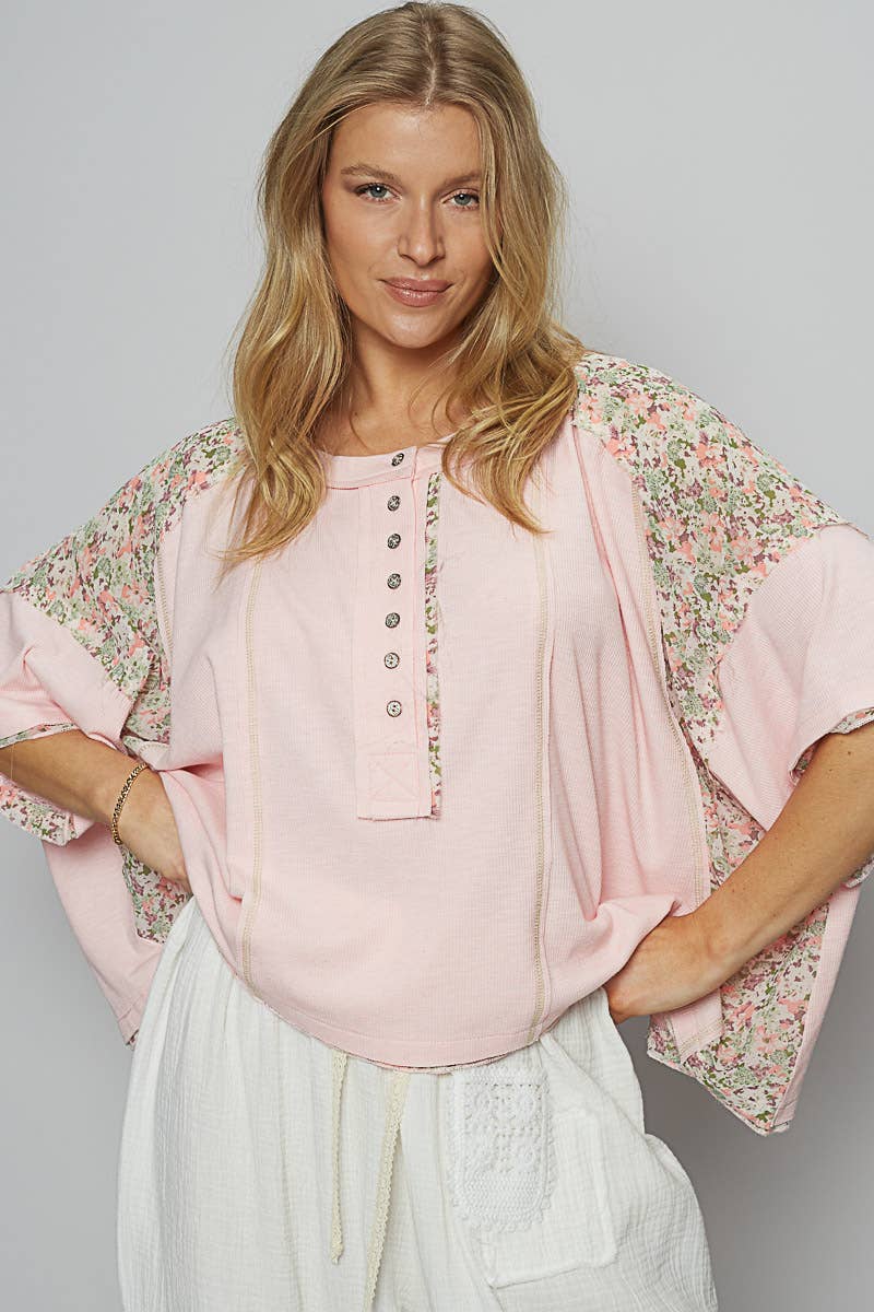 Hope Floral Patch Top - Image 5