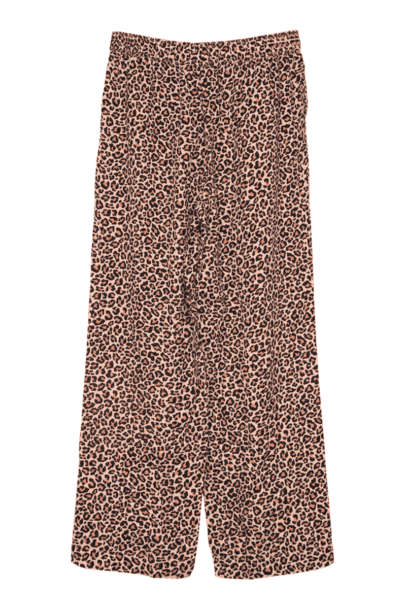 Leopard Print Boxer Pajama Pants - Image 4