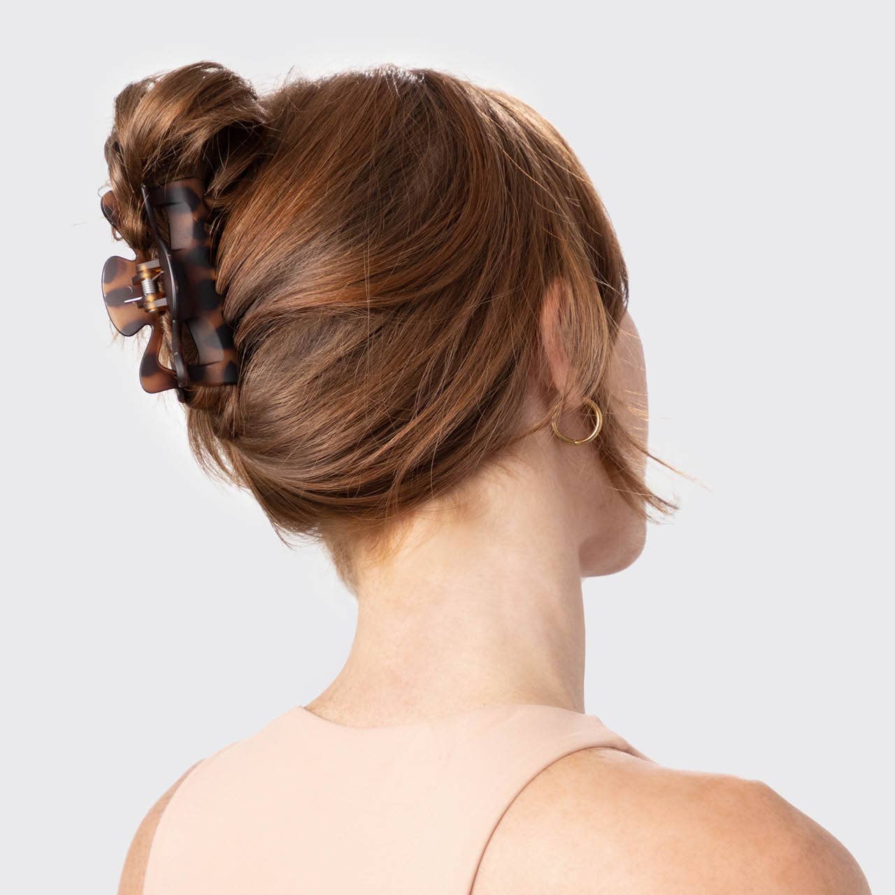 Recycled Plastic Large Claw Clip 2pc Set - Black & Tort - Image 5